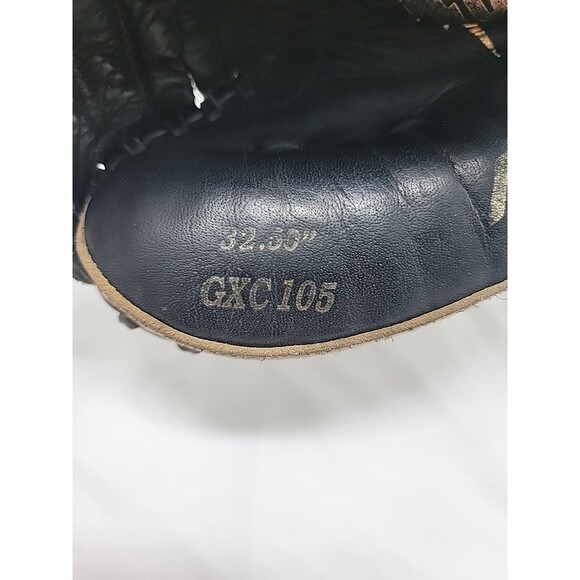 Mizuno Prospect GXC 105 Catchers Glove Mitt 32.50 RH Black Tan Leather GXC105 - Picture 6 of 6